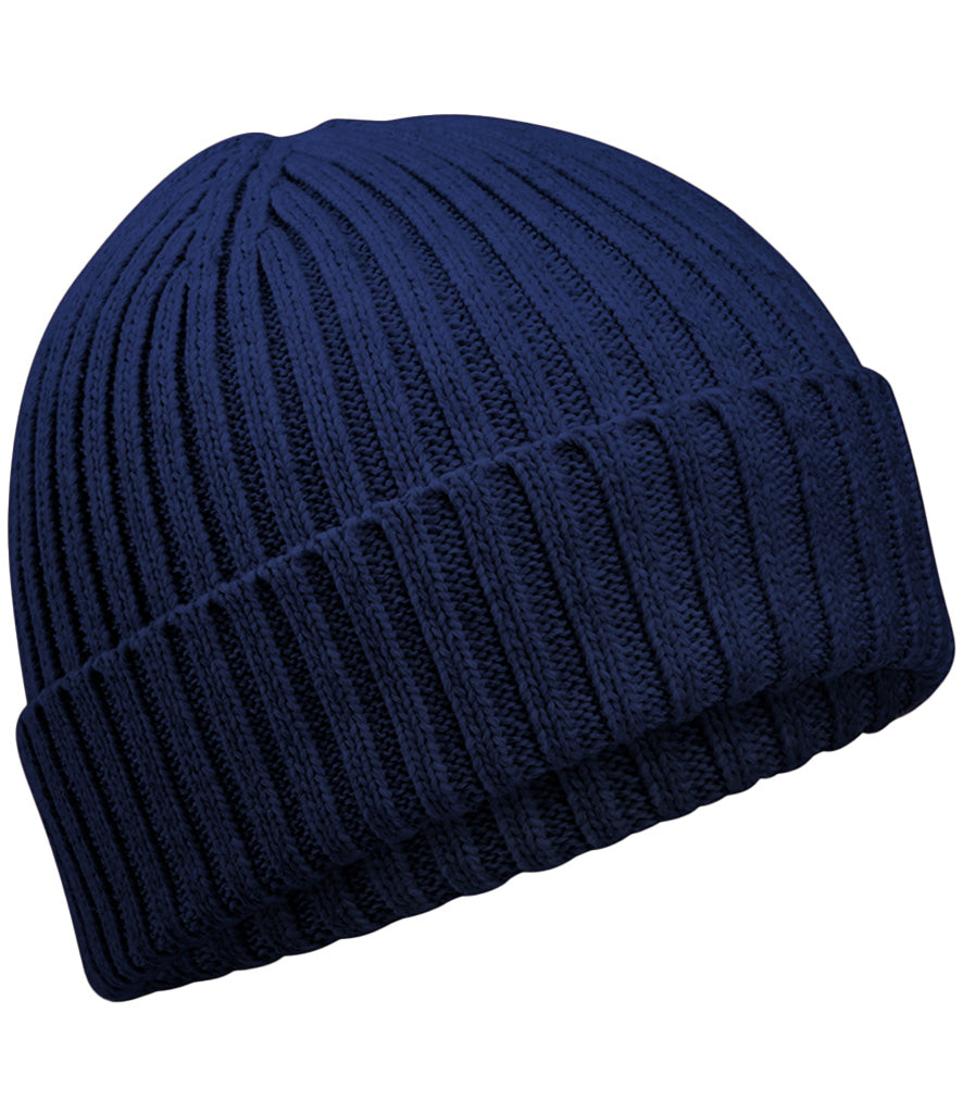 Children’s Navy Beanie Hat | Soft Ribbed Knit